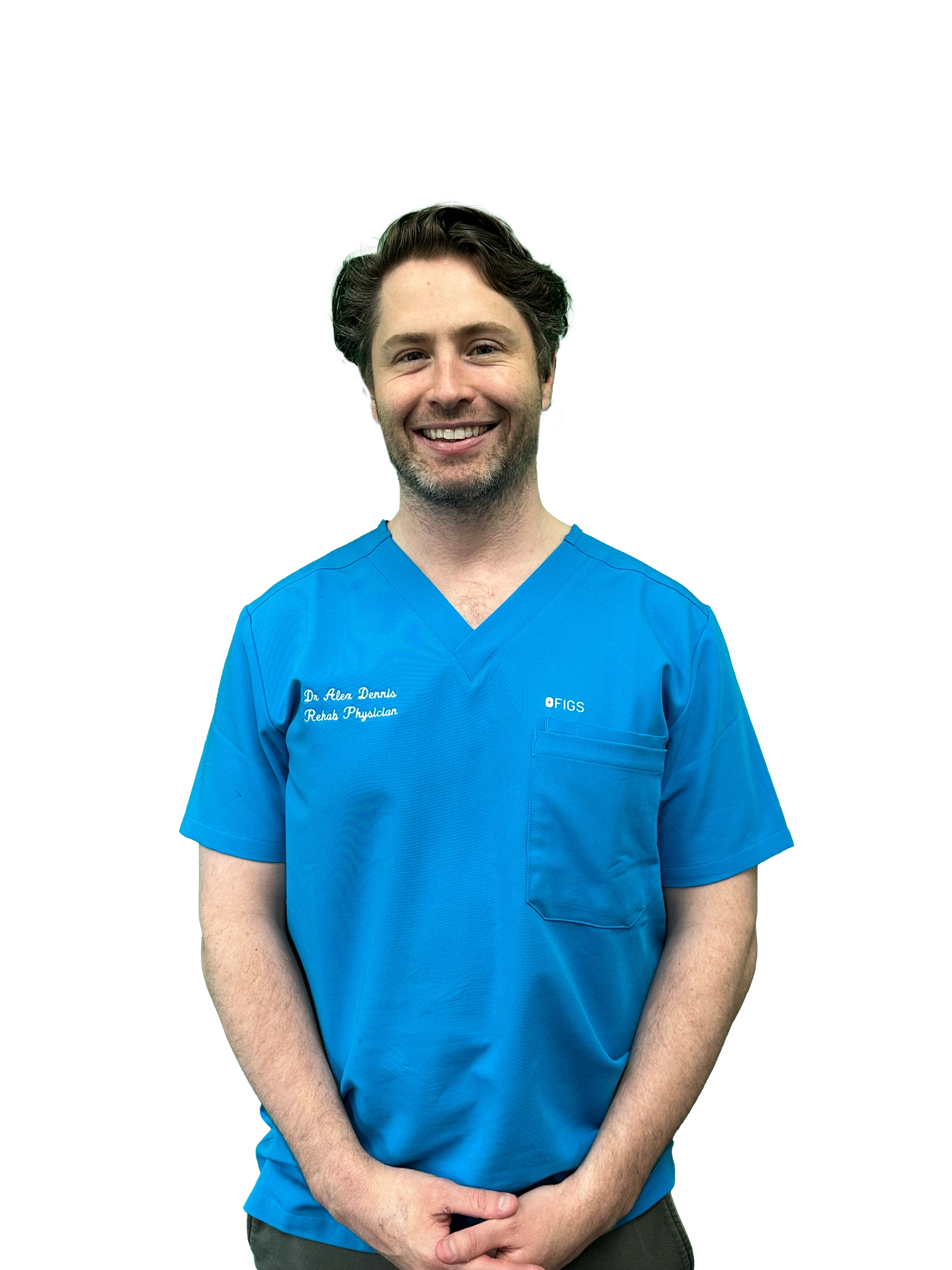 Portrait of Dr Alex Dennis